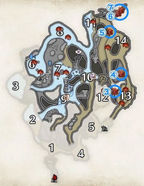 《魔物獵人崛起》曙光悠久燃石炭在哪？曙光燃石炭位置路線一覽