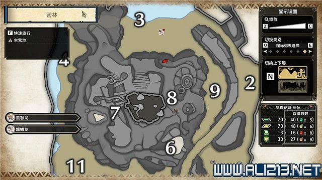 《魔物獵人崛起》曙光密林手記全收集攻略 曙光密林手記在哪？