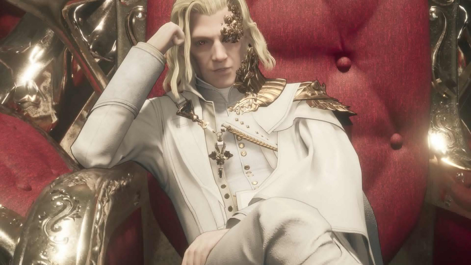 SE《北歐女神Elysium》奧丁人設圖:金發白衣美男子! SE《北歐女神Elysium》奧丁人設圖:金發白衣美男子!