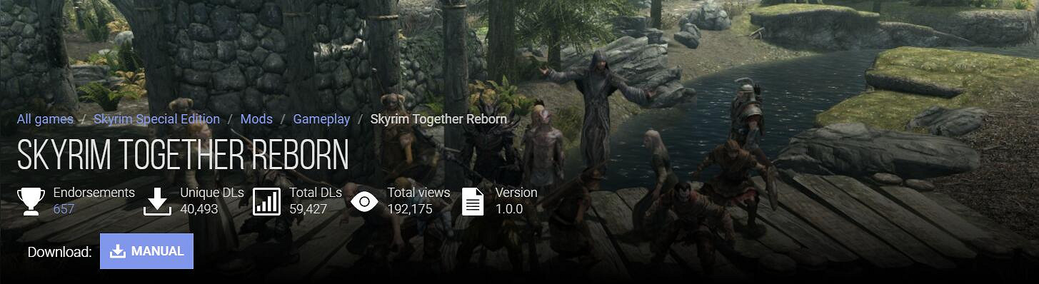 近6萬次下載!新出的《上古卷軸5》多人連線mod大受歡迎 近6萬次下載!新出的《上古卷軸5》多人連線mod大受歡迎