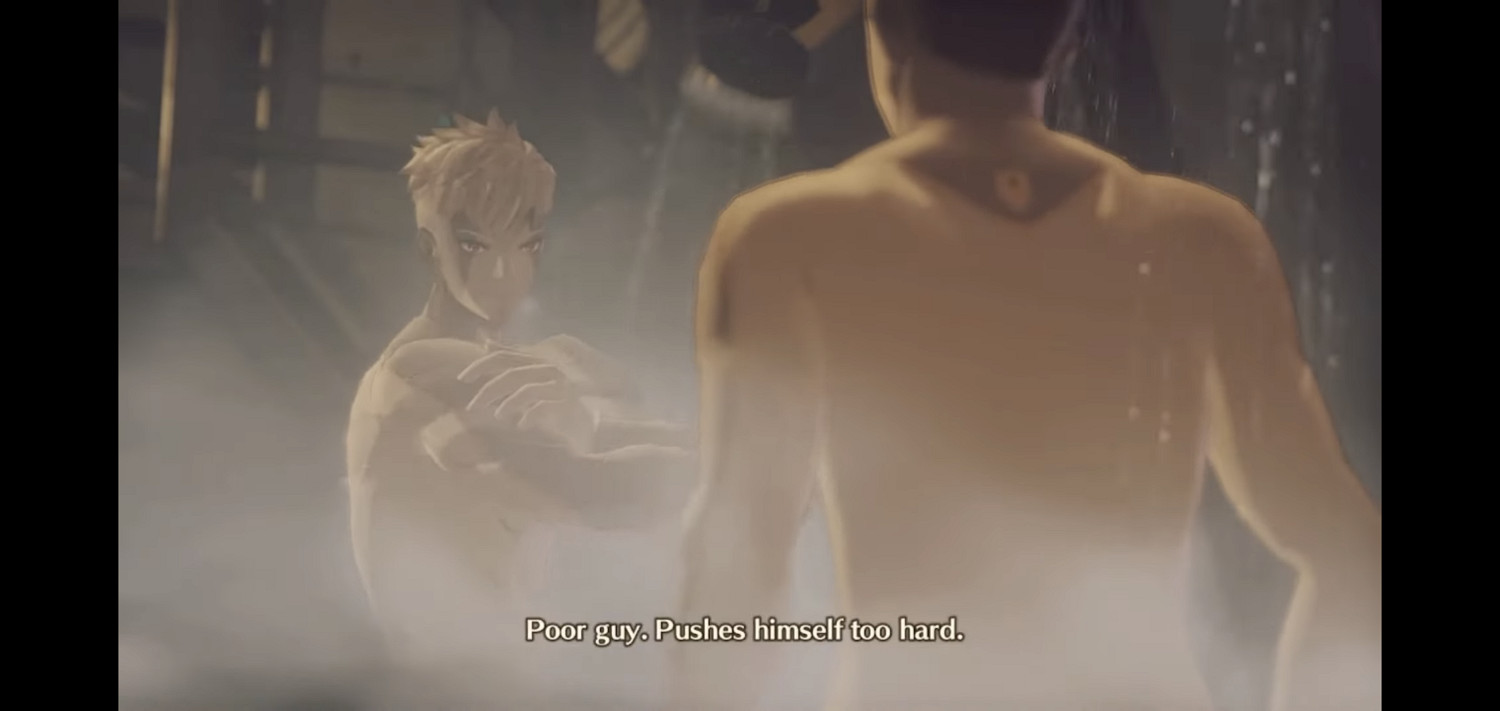 粉絲福利？《異度之刃3》新情報 男女主混浴畫面曝光