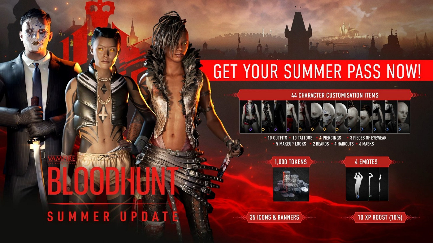《吸血鬼：避世血族-血獵》夏季更新即將上線 將加入團隊死亡競賽
