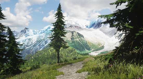 虛幻5造絕美風景遊戲《模擬美景攝影》2023年初發售