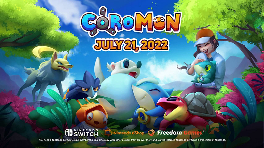 類寶可夢像素遊戲《Coromon》本月登錄Switch