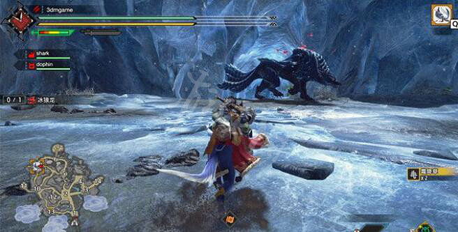 《魔物獵人崛起》曙光冰狼龍怎麽打？曙光冰狼龍打法技巧