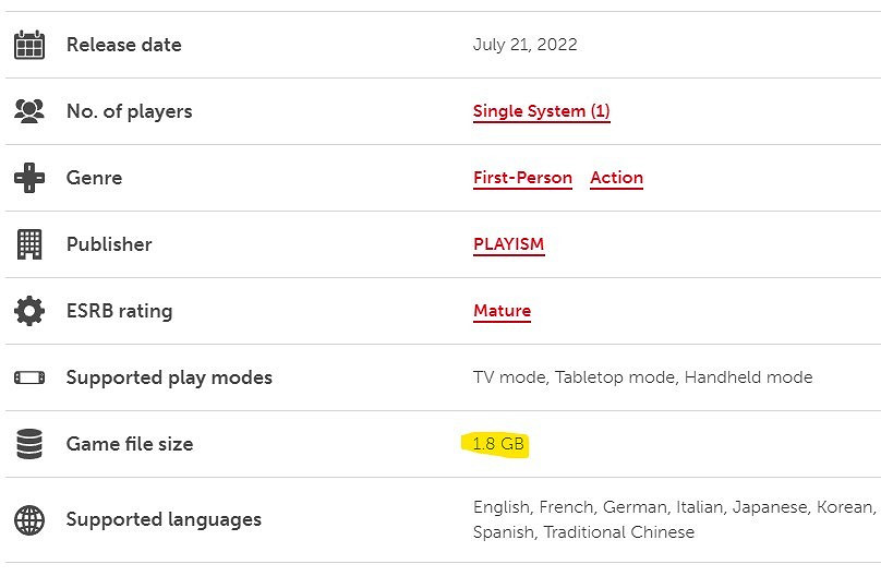 Switch版《光明記憶：無限》容量公布 僅有1.8G遠小於PC版