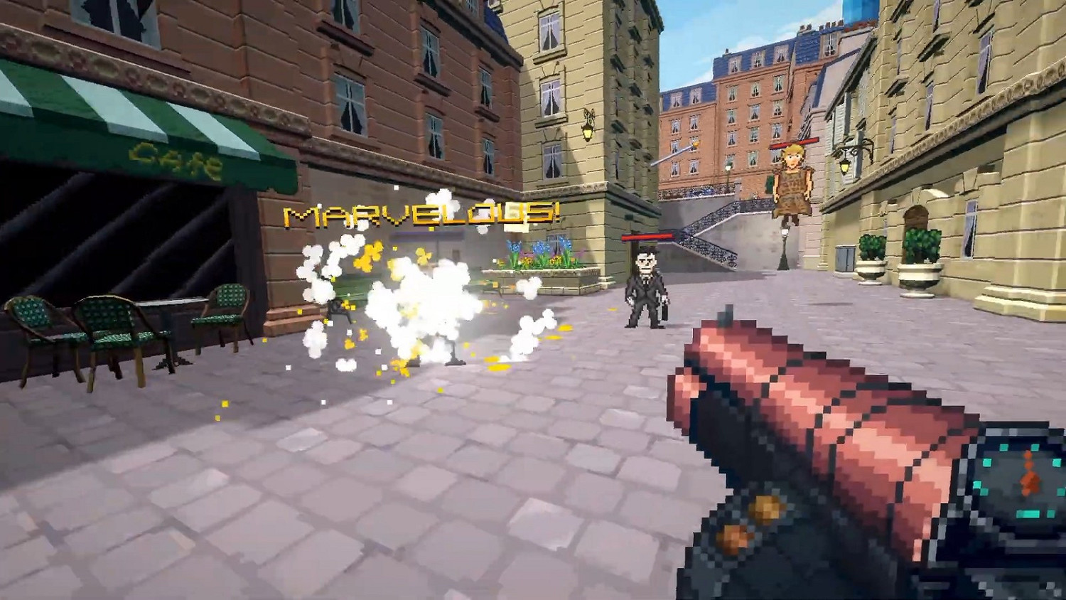 像素FPS《潮流特警隊》8月15日發售 試玩版已上線