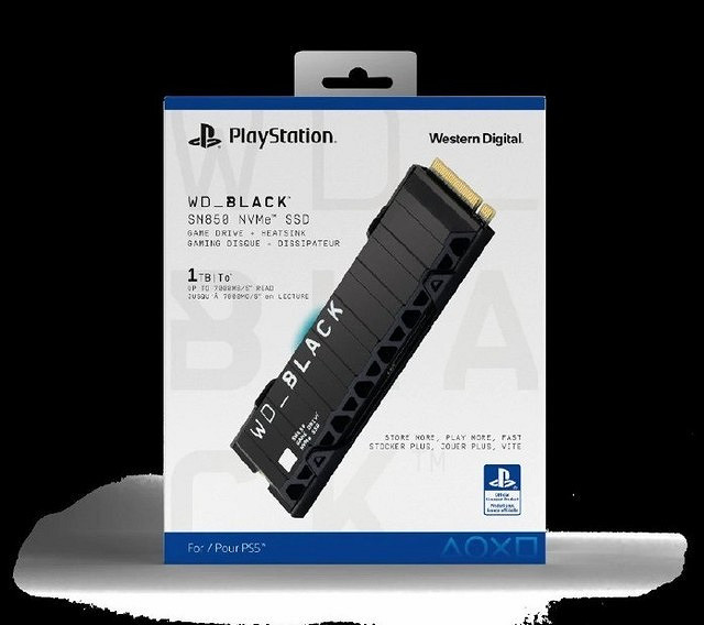 PS5索尼官方授權SSD!西數SN850速度可達7000M/S PS5索尼官方授權SSD!西數SN850速度可達7000M/S