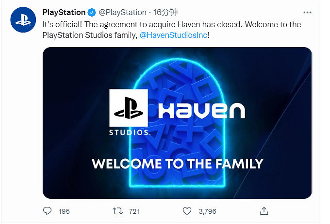 SIE正式完成對Haven工作室的收購