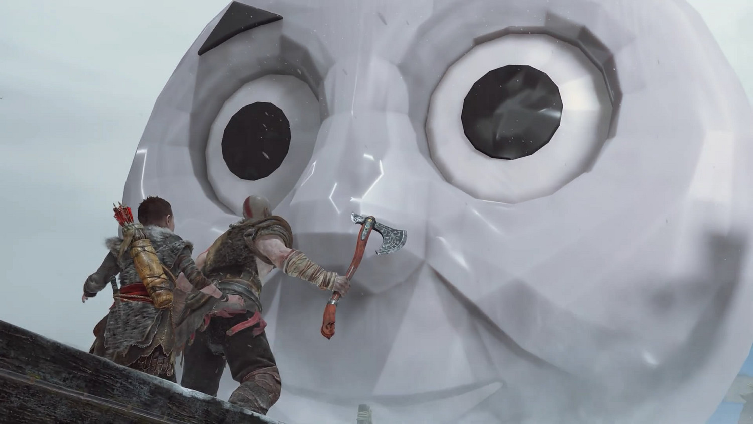 《戰神》總監很滿足！《戰神4》湯瑪士小火車mod展示