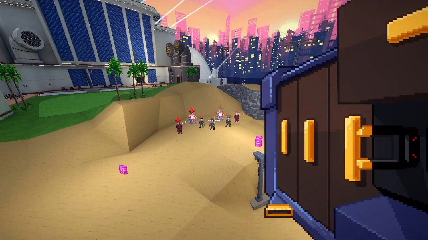 像素FPS《潮流特警隊》8月15日發售 試玩版已上線