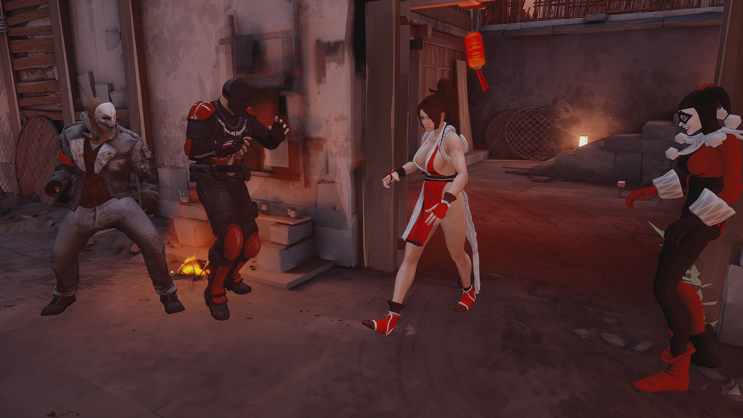 她實在是太大了！《師父》不知火舞mod性感女忍來復仇