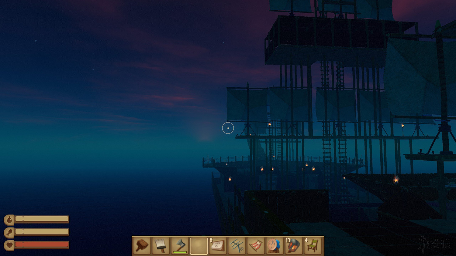 《船長漂流記》raft海盜船建造圖文分享 海盜船怎麽建？