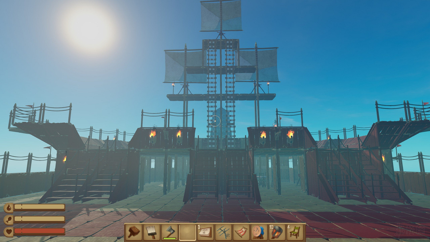 《船長漂流記》raft海盜船建造圖文分享 海盜船怎麽建？