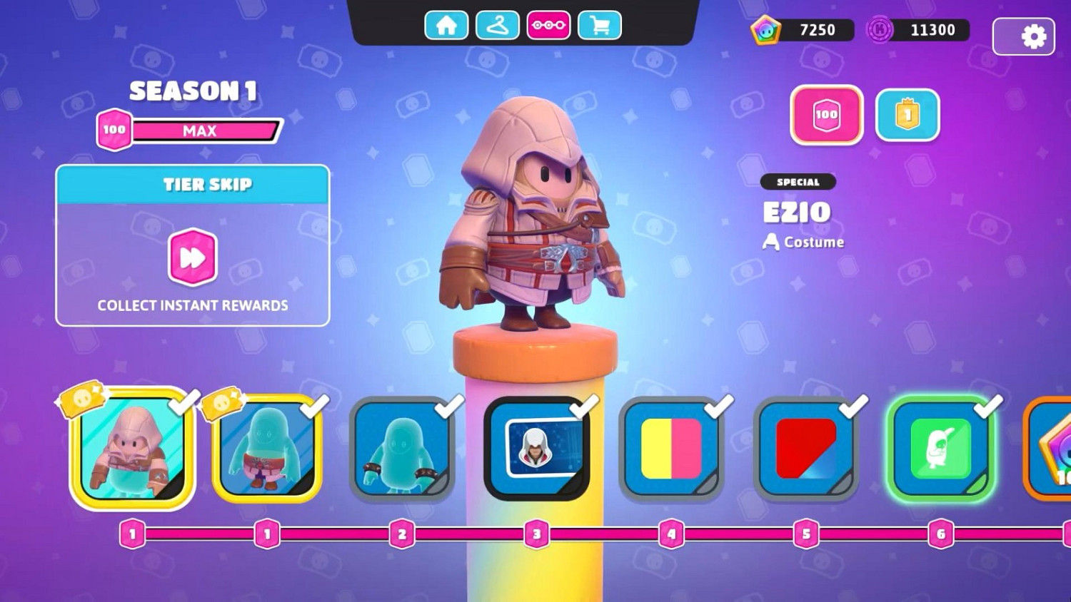 《Fall Guys：終極淘汰賽》賽季通行證宣傳片 百種獎勵可供解鎖