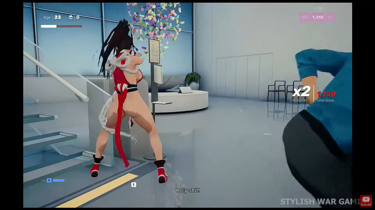 她實在是太大了！《師父》不知火舞mod性感女忍來復仇