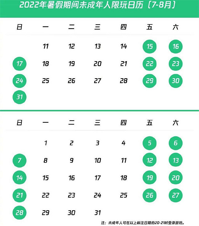 暑假只讓玩21小時遊戲,真的能限制年輕人娛樂嗎? 暑假只讓玩21小時遊戲,真的能限制年輕人娛樂嗎?