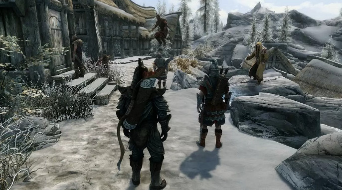 不再孤獨 《上古卷軸5》新版連線MOD發布4天下載破10萬