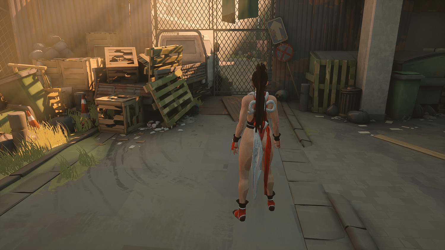 她實在是太大了！《師父》不知火舞mod性感女忍來復仇