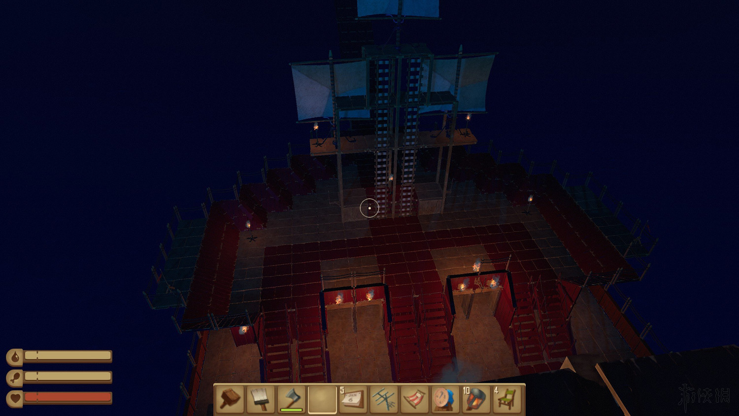 《船長漂流記》raft海盜船建造圖文分享 海盜船怎麽建？