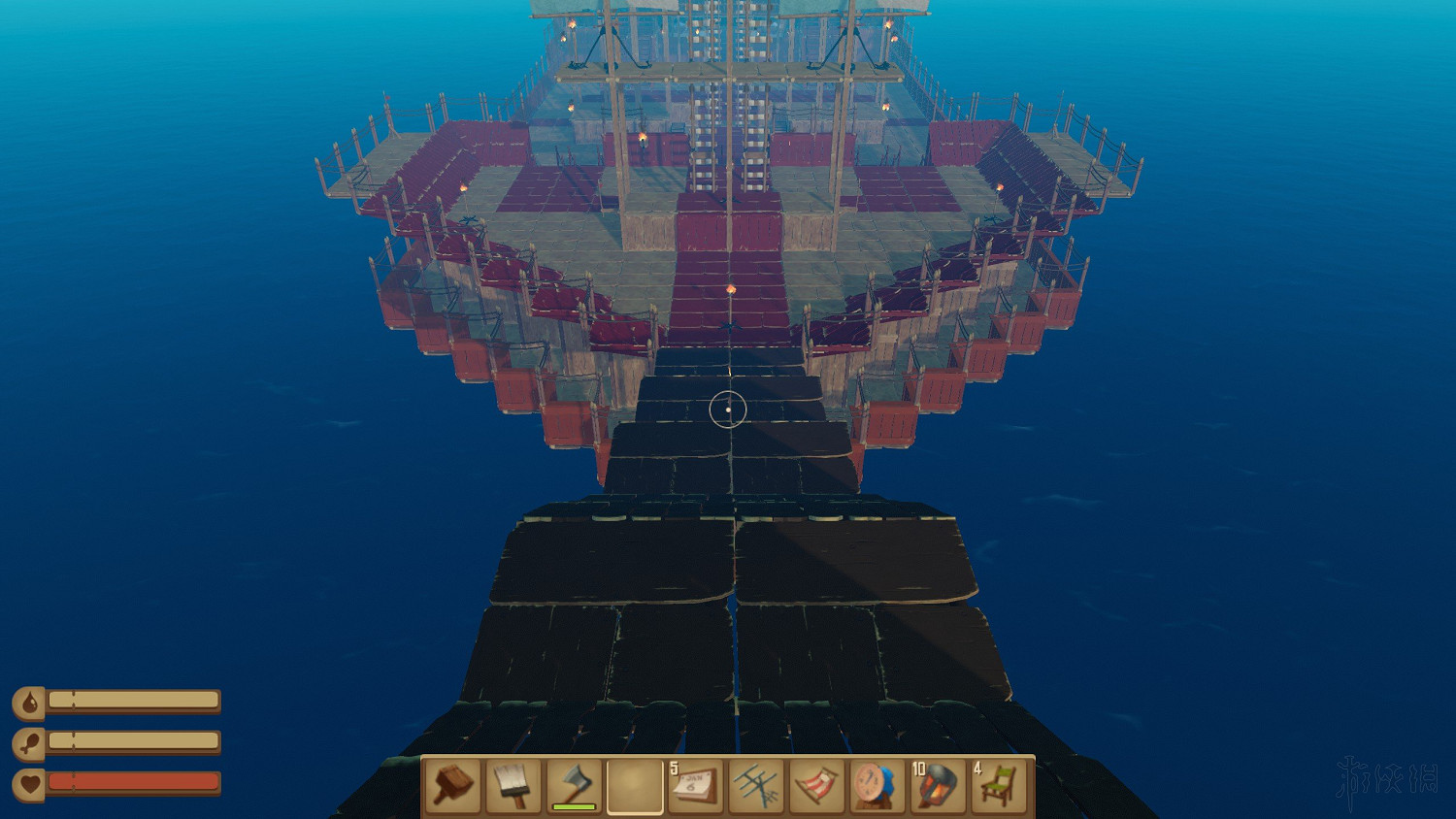 《船長漂流記》raft海盜船建造圖文分享 海盜船怎麽建？