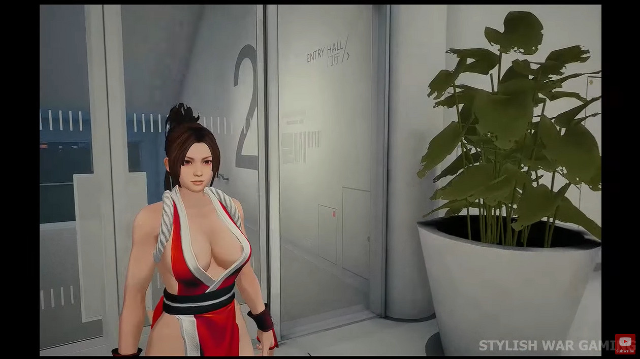 她實在是太大了！《師父》不知火舞mod性感女忍來復仇