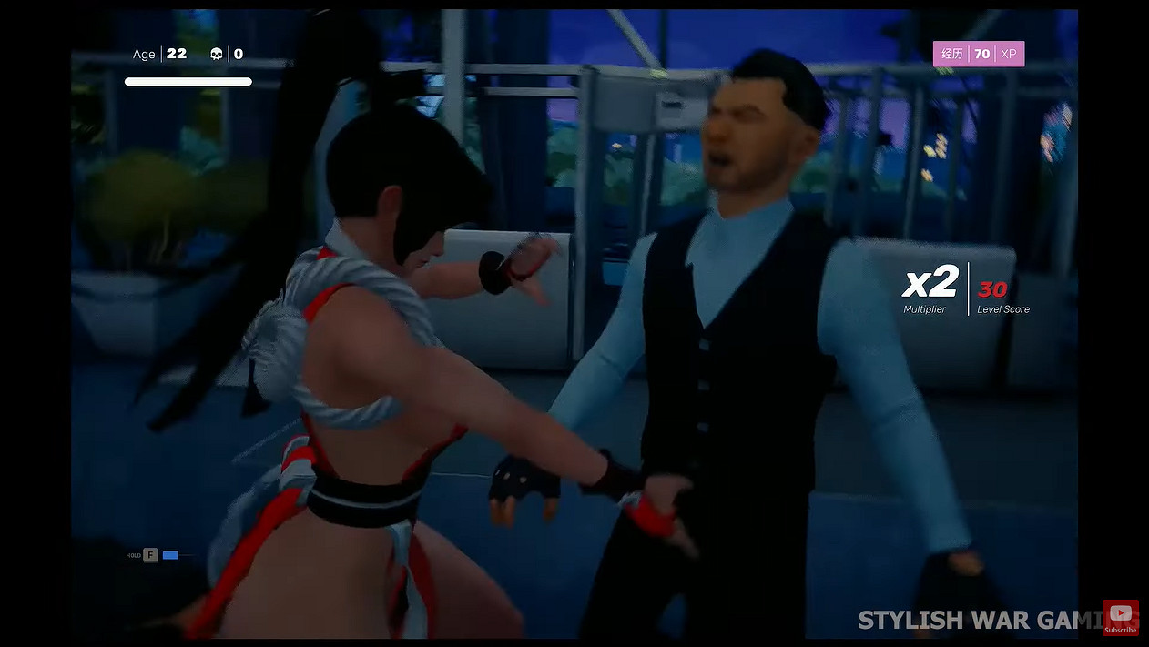 她實在是太大了！《師父》不知火舞mod性感女忍來復仇