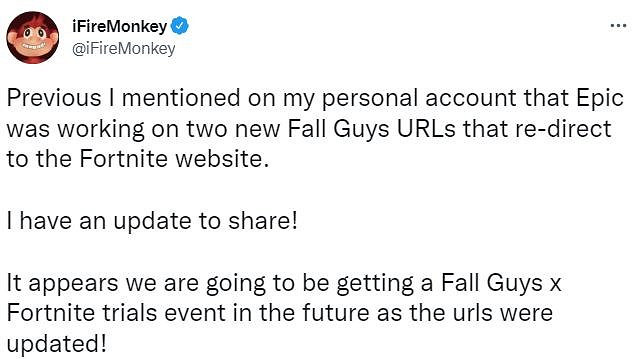 “連動狂魔”之間的連動 《要塞英雄》將來有可能連動《糖豆人》