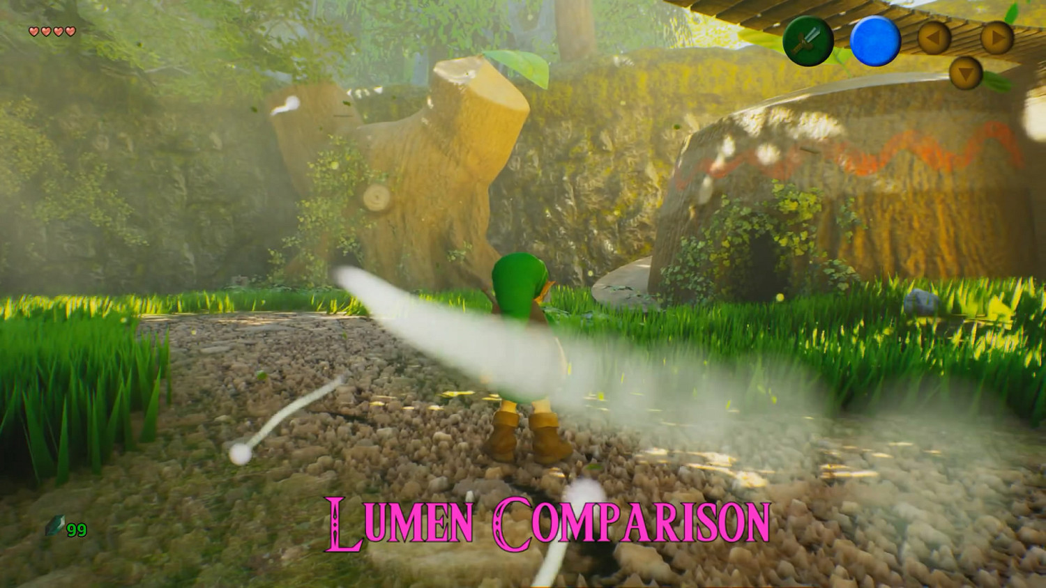 畫面大改進！粉絲虛幻5重製《塞爾達:時之笛》新展示