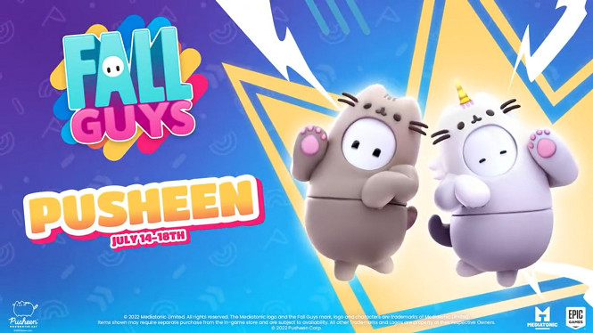 《糖豆人》x“胖吉貓”連動預告公開 皮膚可將限時獲取 《糖豆人》x“胖吉貓”連動預告公開 皮膚可將限時獲取