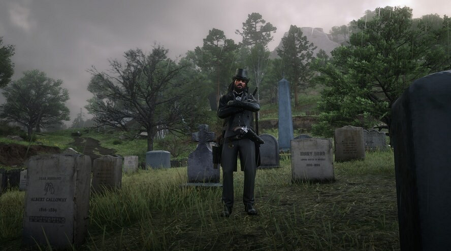 《大鏢客2》擺爛停更！玩家舉行葬禮:亞瑟聲優也來悼念