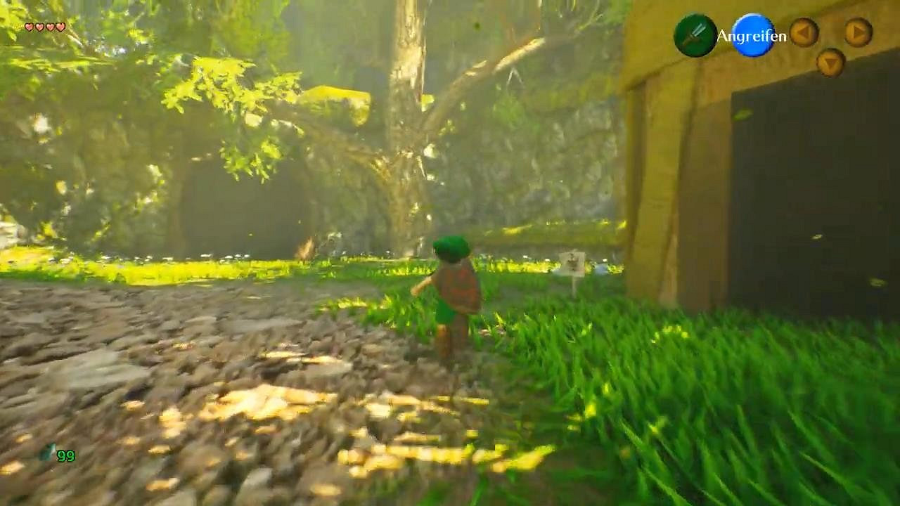 虛幻5重製《薩爾達：時之笛》新展示 畫面效果改進