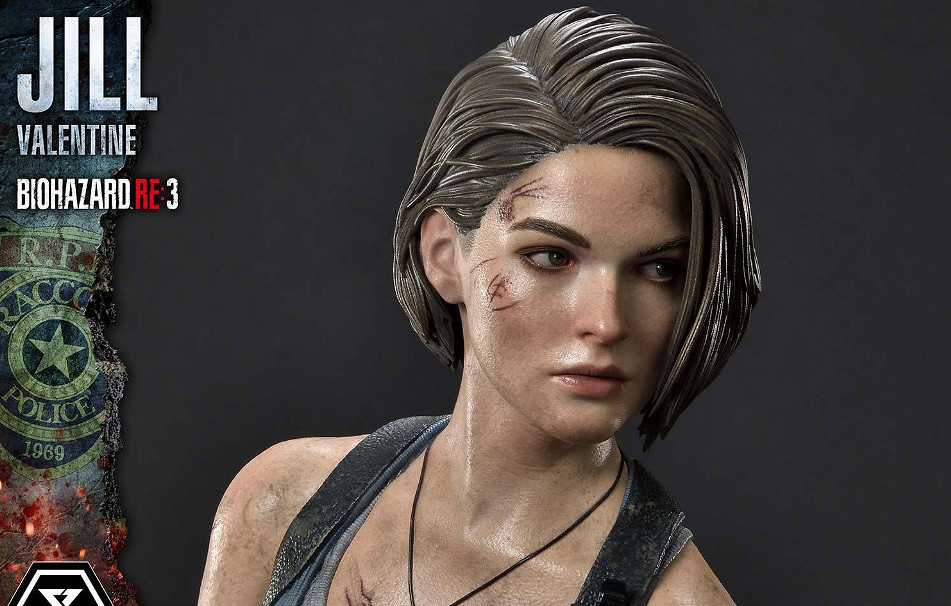 P1S《惡靈古堡3》吉爾1/4比例豪華版雕像 附帶殭屍狗 P1S《惡靈古堡3》吉爾1/4比例豪華版雕像 附帶殭屍狗