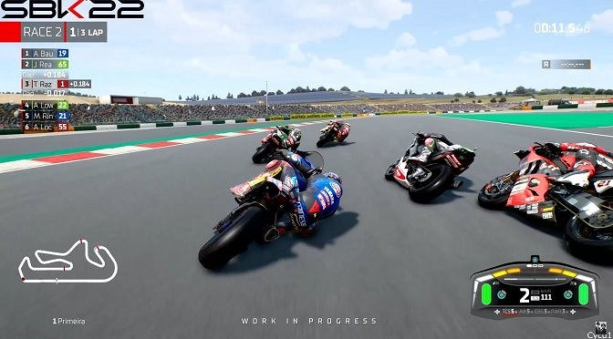 摩托遊戲《SBK 22》新預告片 對比《MotoGP 22》