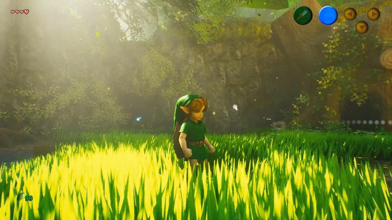 虛幻5重製《薩爾達：時之笛》新展示 畫面效果改進