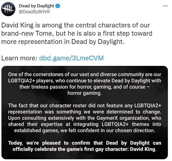 《黎明死線》逃生者大衛金確定為基佬 這很正確 《黎明死線》逃生者大衛金確定為基佬 這很正確