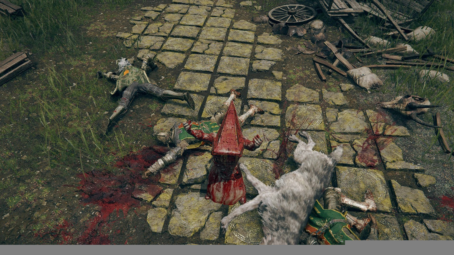 《艾爾登法環》角色替換MOD 沉默之丘三角頭現身