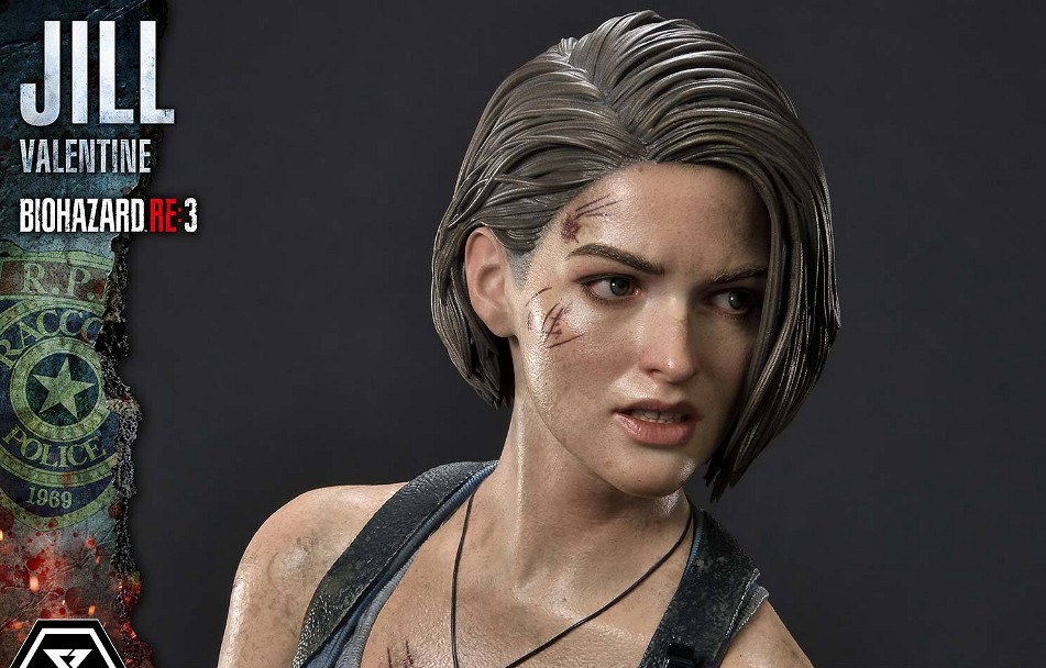 P1S《惡靈古堡3》吉爾1/4比例豪華版雕像 附帶殭屍狗 P1S《惡靈古堡3》吉爾1/4比例豪華版雕像 附帶殭屍狗